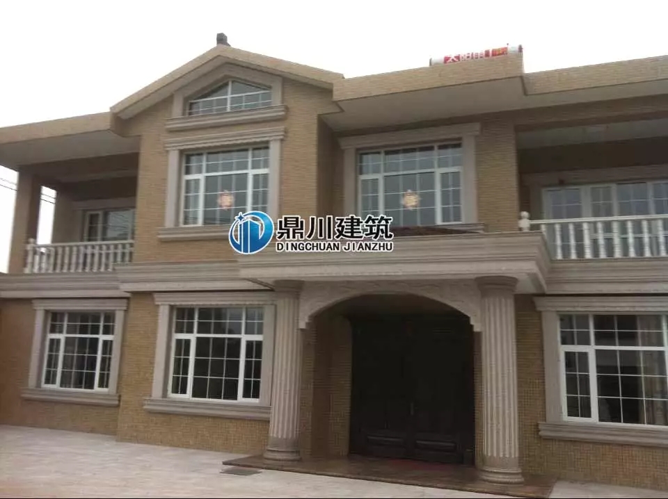 主體37萬的二層自建房設(shè)計(jì)，實(shí)拍美到爆，配上歐式構(gòu)件更有檔次！