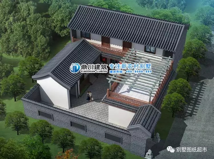 7套農(nóng)村新中式四合院，一套比一套美，有庭有院過(guò)美好生活！