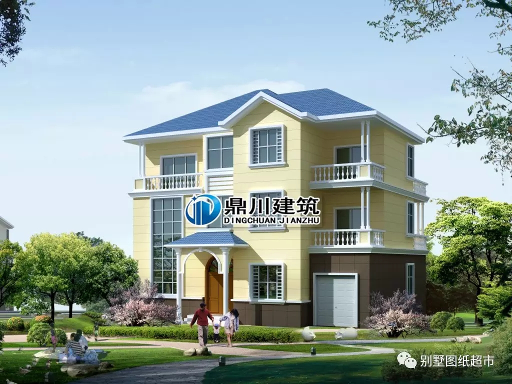 10款簡潔大方經濟型三層自建別墅，第1款造價20萬，第6款最漂亮！
