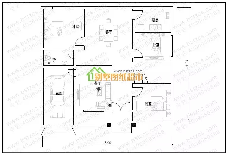 15萬就能建的一層農村別墅，精致大氣房間多，養老住家首選！