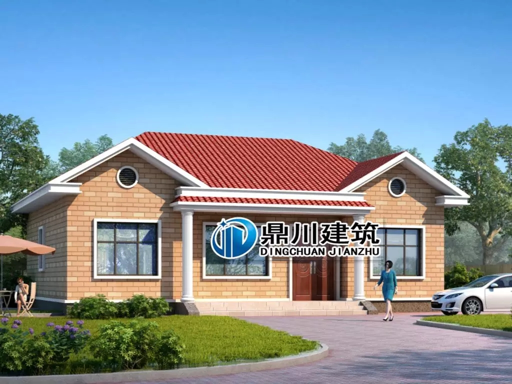 15萬就能建的一層農村別墅，精致大氣房間多，養老住家首選！