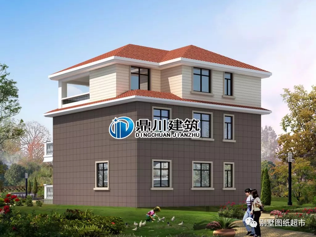 10款簡潔大方經濟型三層自建別墅，第1款造價20萬，第6款最漂亮！